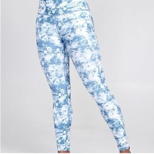 Soul Cycle Contour Tie Dye Leggings Size M